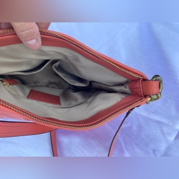 Coach Ashley Shoulder  Bag Peach - Picture 8 of 16